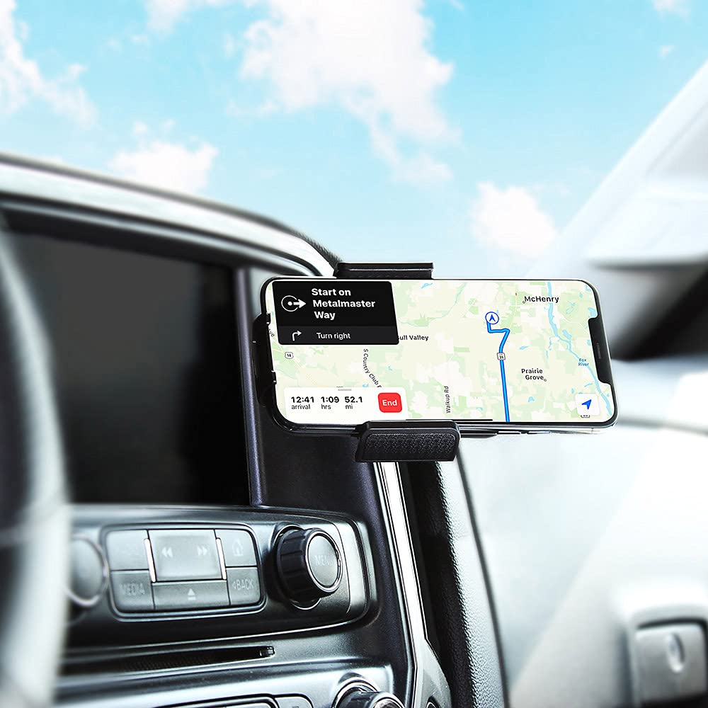 Limitless Innovations Limitless PhoneStation Car Cup Holder Phone Mount with Adjustable Base, Flexible Neck and Air Vent Clip for iPhone Samsung Note Galaxy and More - View 8 of 9