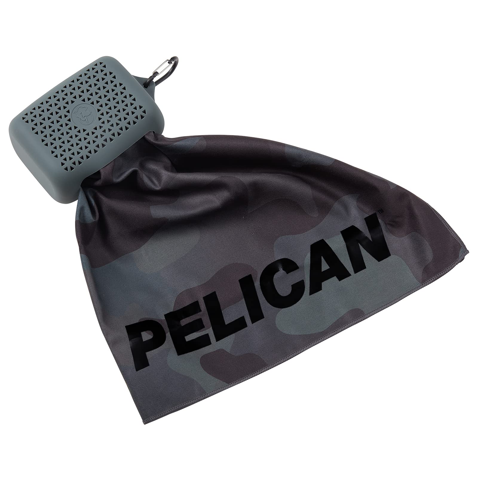 Case-Mate Pelican Outdoor - Multi-Use Towel with Carry Case - Ultra Absorbent Microfiber - Shadow Camo