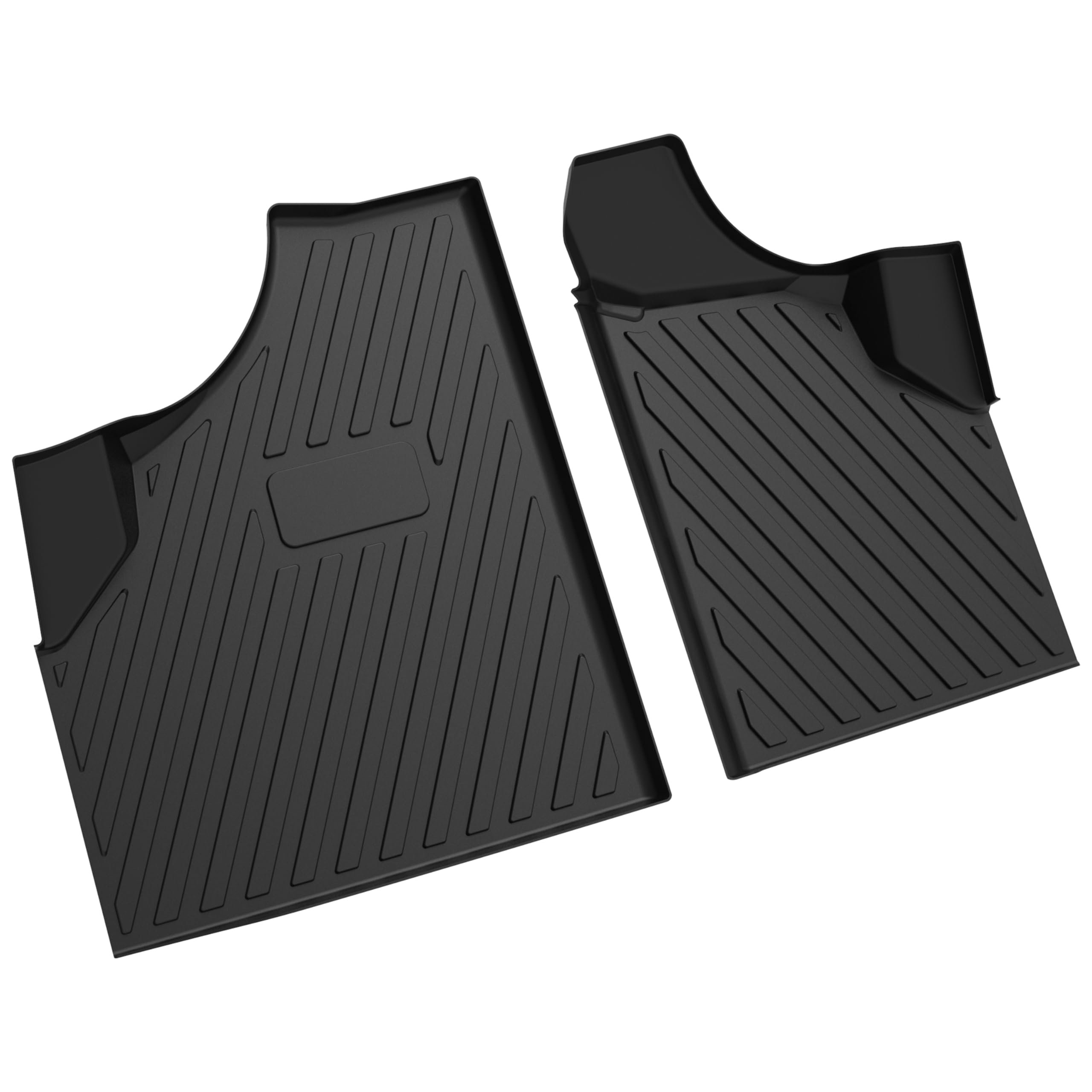SAUTVS SAUTVS Floor Mats for Can Am Defender, TPE Front Row Floor Liners All Weather Protection Slush Mats for Can-Am Defender Defender MAX HD5 HD8 HD10 - View 9 of 9