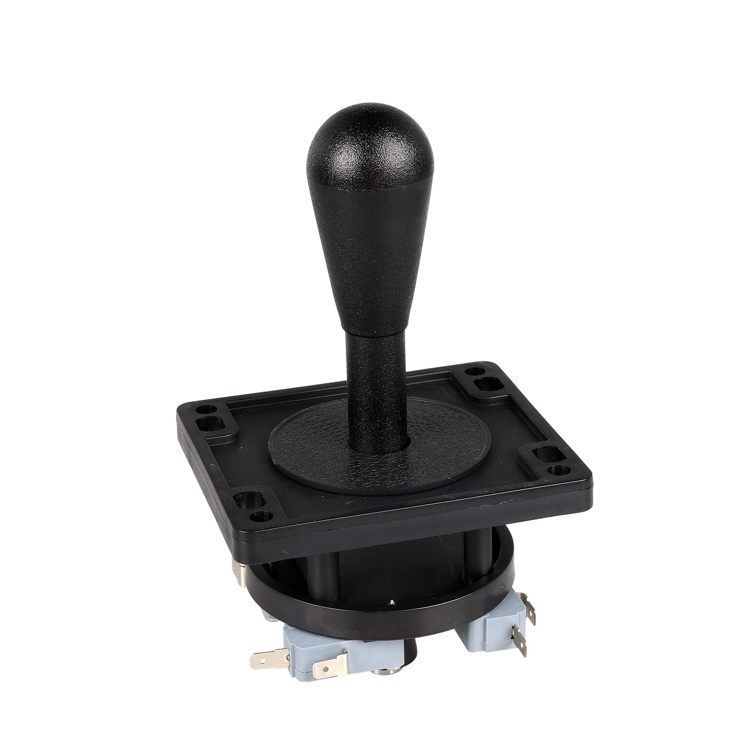 EG STARTS EG STARTS American Style Arcade Competition 2Pin Bat Joystick Switchable from 8 Ways Operation, Elliptical Handle, Precision 8-Way 0.187" (4.8mm)