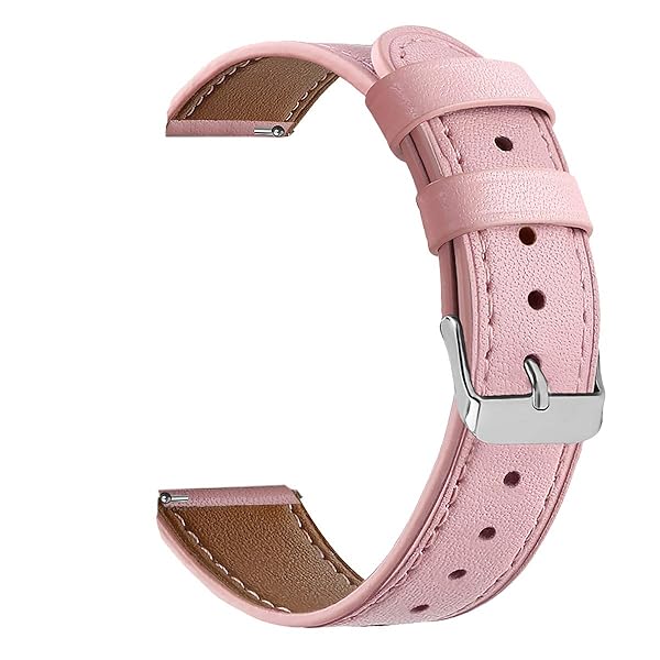 E ECSEM E ECSEM Floral Printed Leather Replacement Wrist Strap for iTouch Air 3 and Sport Bands for Women Men 40mm Pink - View 7 of 7