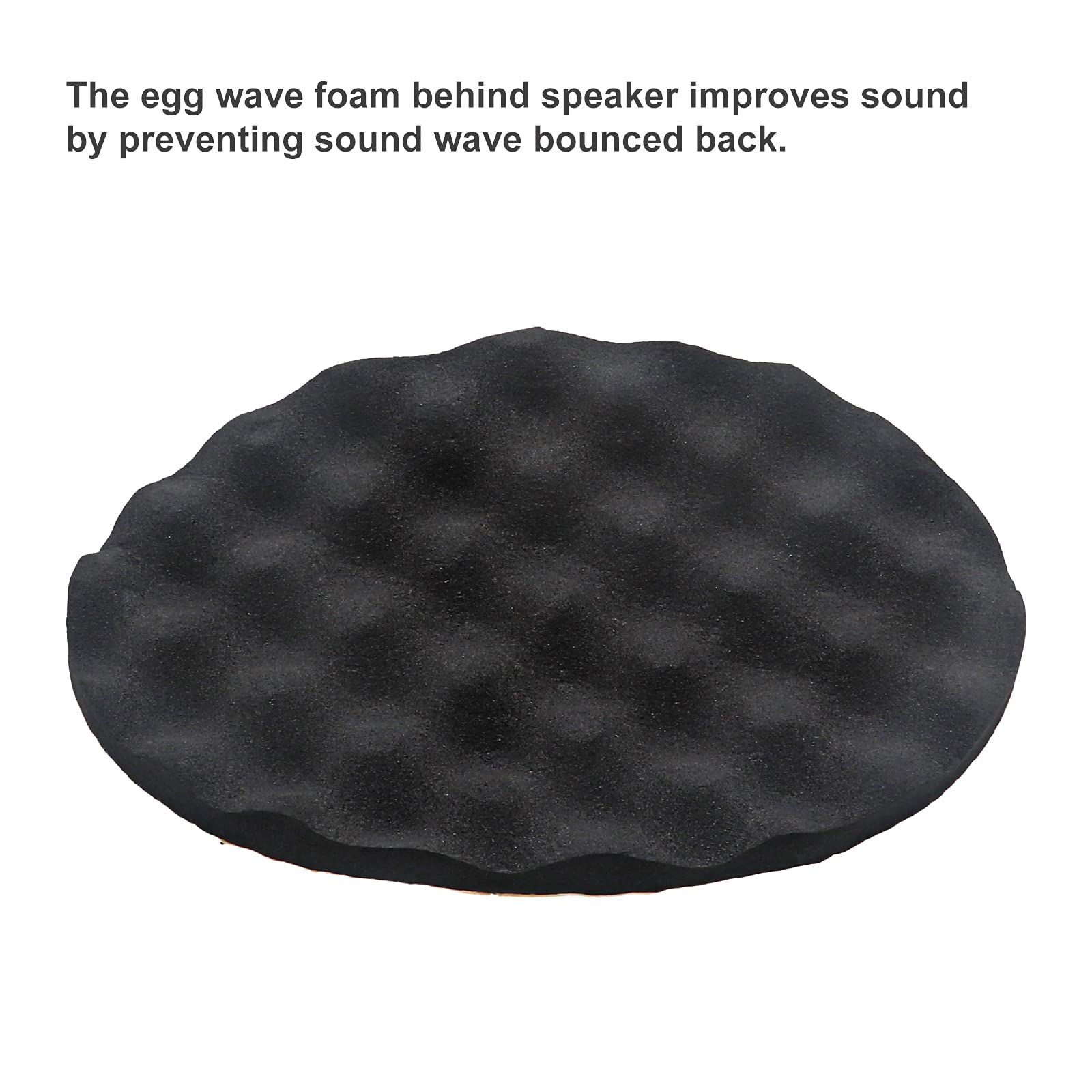 RECOIL Recoil SPB69 Foldable Silicone 6X9 Car Speaker Baffle Kits with Foam for Sound Quality and Protection One Pair - View 6 of 7