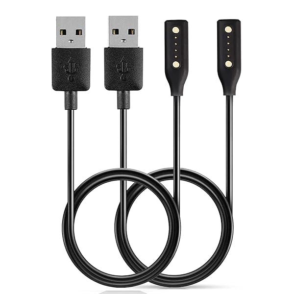 E ECSEM USB Type A Charger Cable 80cm for Bose Frames Alto Rondo Soprano Tenor 2Black