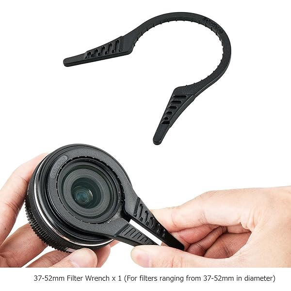 PROfezzion PROfezzion Camera Lens Filter Wrench Kit 3-Pack for 37-95mm Filters Compatible with Canon Nikon Sony Fujifilm Olympus Pentax - View 5 of 9