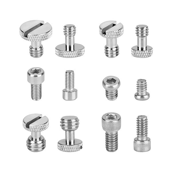 CAMVATE "CAMVATE 16 PCS Screw Nuts Kit for DSLR Camera Cage Rig - 1/4"-20, 3/8"-16 & M5 Threads" - View 5 of 6