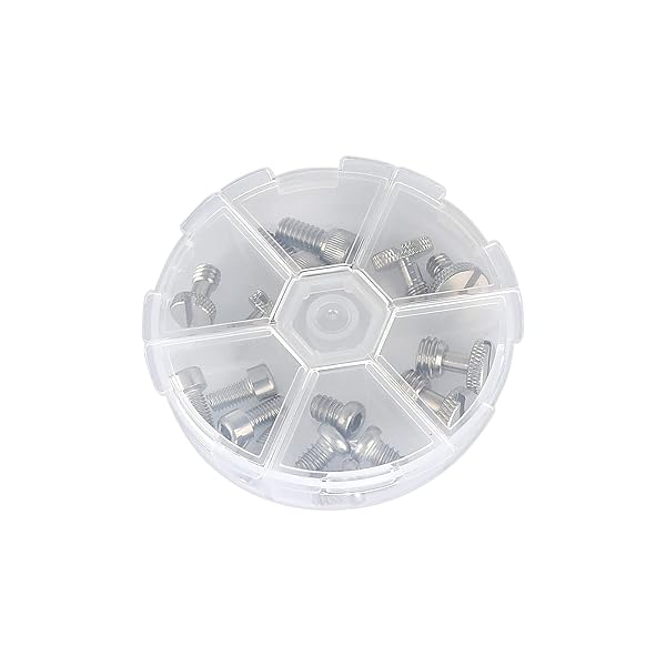 CAMVATE "CAMVATE 16 PCS Screw Nuts Kit for DSLR Camera Cage Rig - 1/4"-20, 3/8"-16 & M5 Threads" - View 6 of 6