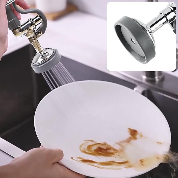 MSTJRY MSTJRY Commercial Sink Sprayer Pre Rinse Spray Valve High Pressure 1.42 GPM Replacement Kit Polished Chrome - View 7 of 9