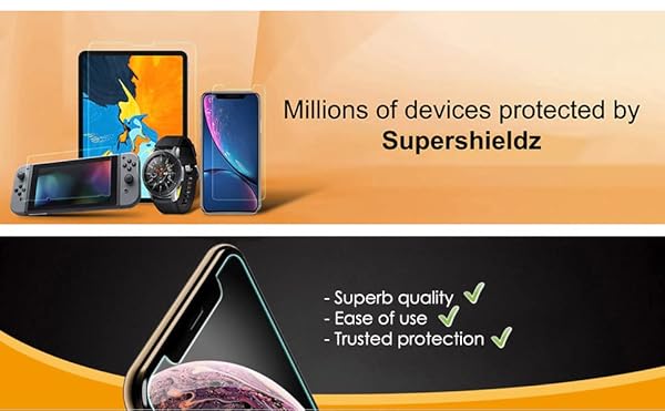 Supershieldz Supershieldz 3 Pack Screen Protector for Garmin Venu 2 Full Coverage High Definition Clear TPU Shield - View 2 of 2