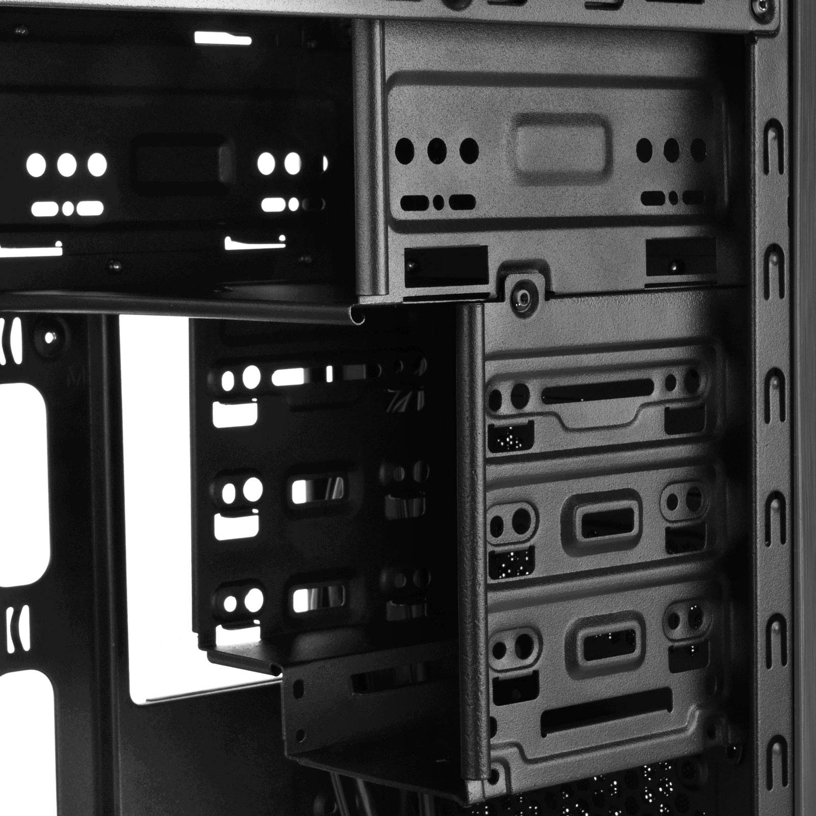 SilverStone Silverstone Precision PS16 Micro-ATX Mini-ITX Computer Case SST-PS16B Compact Design for Efficient Cooling and Easy Build - View 7 of 9