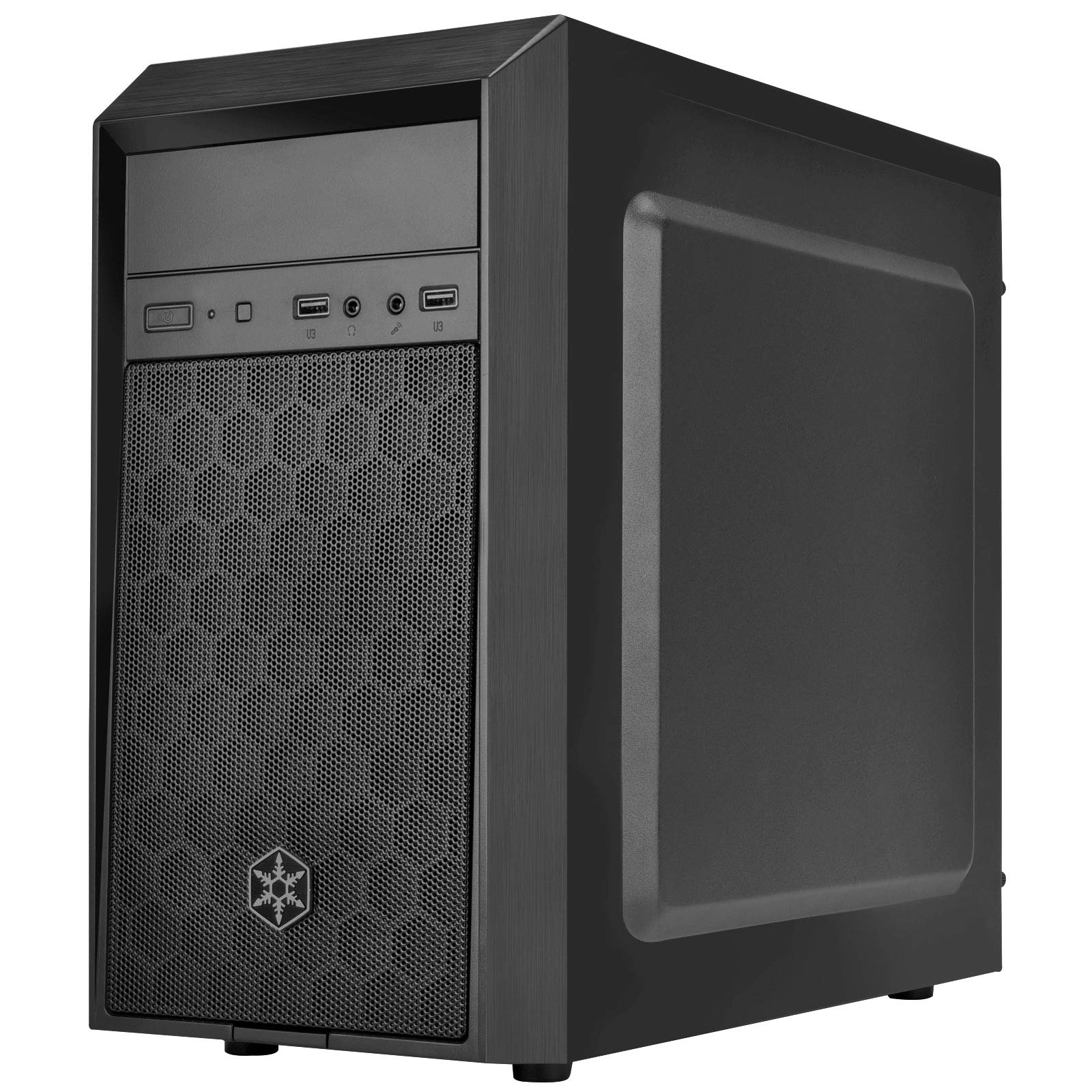 Silverstone Precision PS16 Micro-ATX Mini-ITX Computer Case SST-PS16B Compact Design for Efficient Cooling and Easy Build