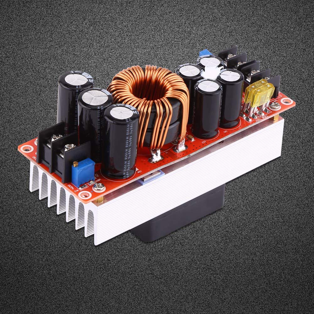 Yunir 1500W 30A DC-DC Boost Converter Step Up Power Module Voltage Regulator Input DC10V-60V Output 12V-90V CE Certified