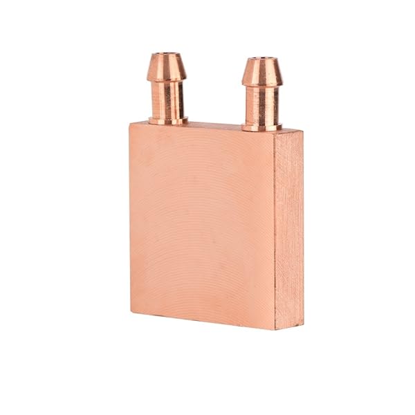 Yunir Pure Copper Water Cooling Block 40mm Liquid Cooler for GPU and CPU Efficient Heat Dissipation 1.57 inch Compact Design - View 6 of 9