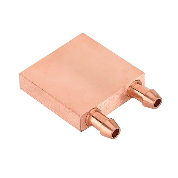 Yunir Pure Copper Water Cooling Block 40mm Liquid Cooler for GPU and CPU Efficient Heat Dissipation 1.57 inch Compact Design - View 8 of 9