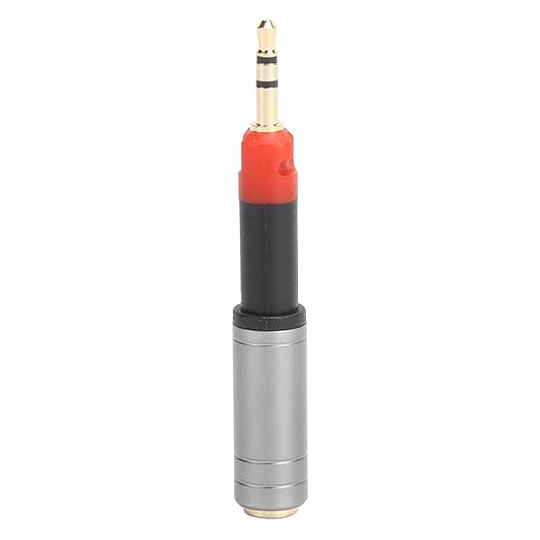 ASHATA 2.5mm Male to 3.5mm Female Headphone Adapter - High-Quality Auxiliary Connector