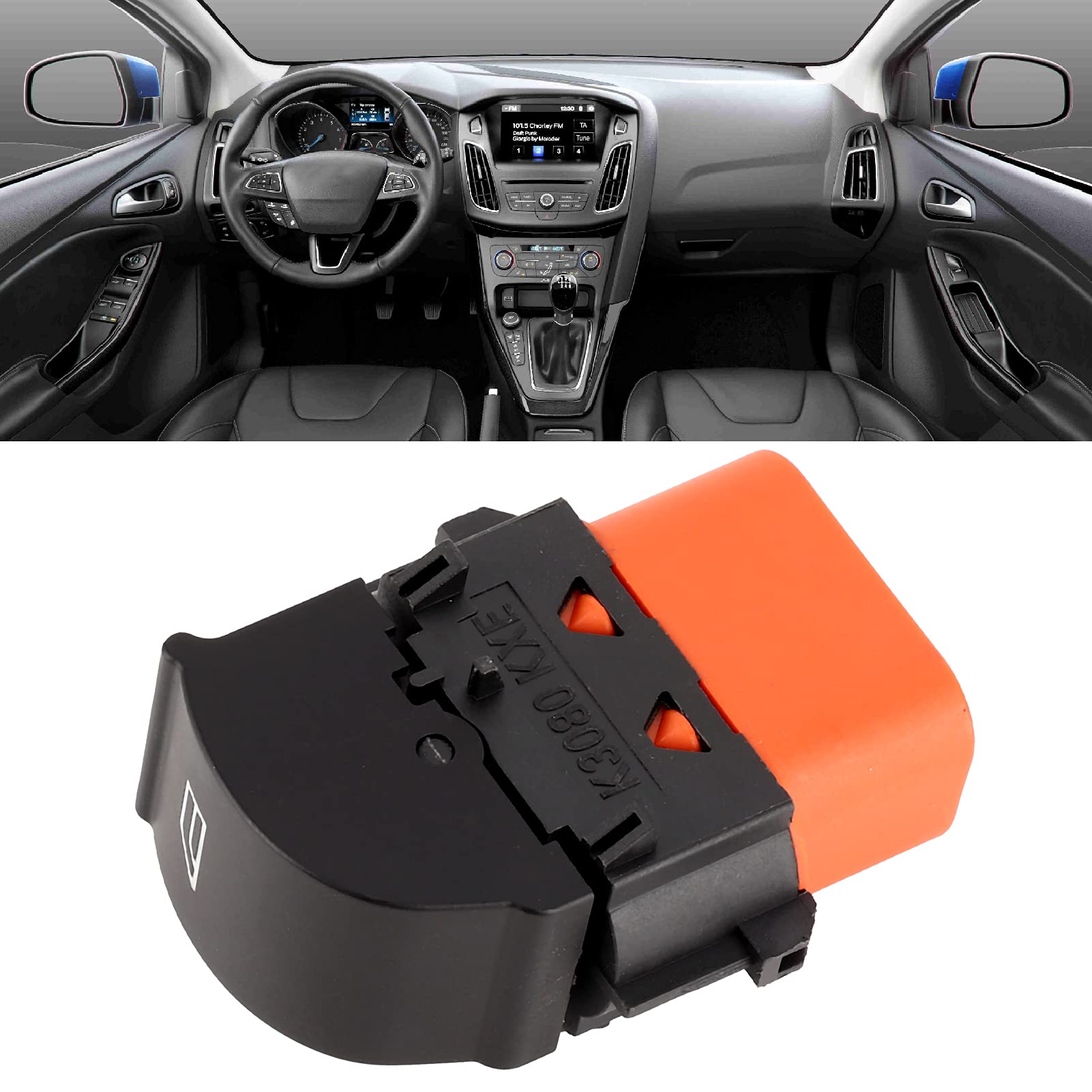 Qiilu Car Window Switch, Power Window Lifter Control Switch BM5Z14529A Fit for Ford Escape for Focus Transit Connect - View 3 of 8