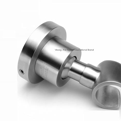 Viborg VIBORG Solid 304 Stainless Steel Casting Adjustable 360 Degree Wall Mount Handheld Shower Head Holder Hand Shower Bracket - View 4 of 9