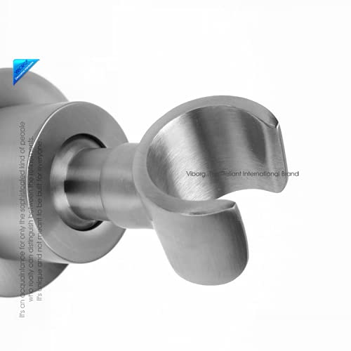 Viborg VIBORG Solid 304 Stainless Steel Casting Adjustable 360 Degree Wall Mount Handheld Shower Head Holder Hand Shower Bracket - View 5 of 9