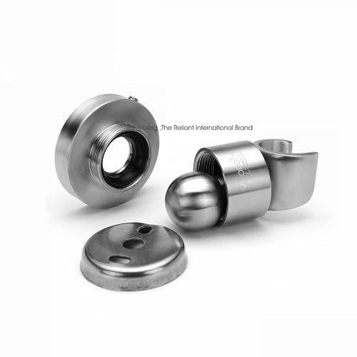 Viborg VIBORG Solid 304 Stainless Steel Casting Adjustable 360 Degree Wall Mount Handheld Shower Head Holder Hand Shower Bracket - View 8 of 9