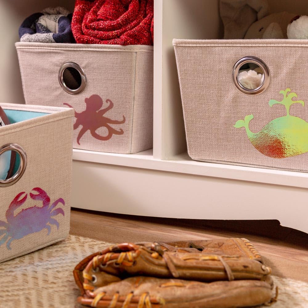 Cricut Cricut Smart Iron On (13in X 9ft, Holographic Blue) for Explore 3 and Maker 3 - Matless Cutting for Long cuts up to 12ft - View 5 of 6