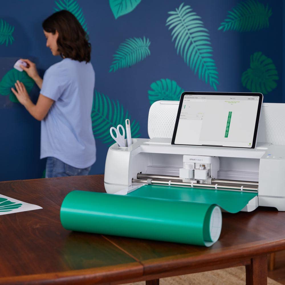 Cricut Cricut Smart Removable Vinyl (13in x 12ft, Grass) for Explore and Maker 3 - Matless Cutting for Long cuts up to 12ft - View 3 of 9