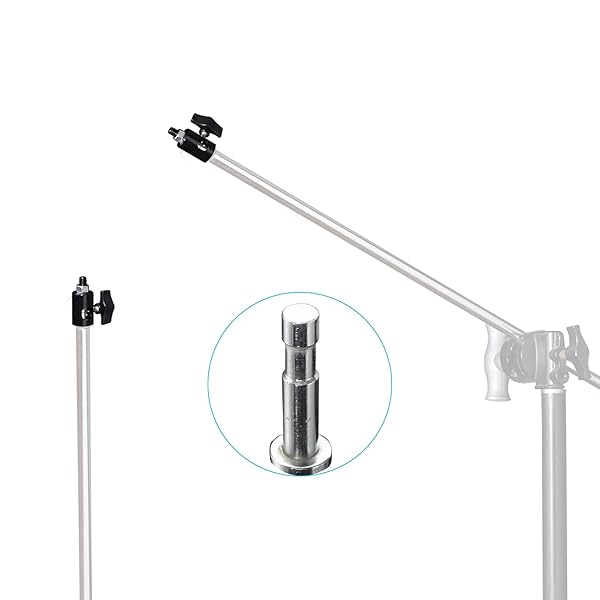 WELLMAKING WELLMAKING 2PCS Rapid Adapter 3/8 Inch Screw DSLR Mount Bracket Multi Functional Photography Accessory for Light Stand and Boom Arm - View 3 of 8