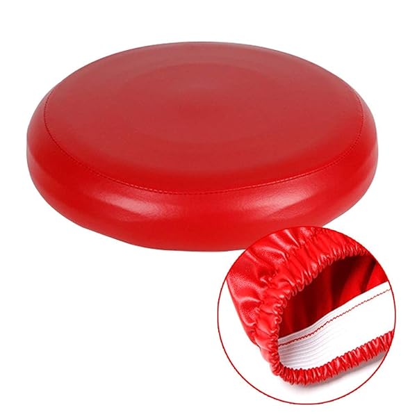 Denpetec Denpetec 12-Inch Round Waterproof PU Leather Stool Covers - Slip-Proof & Elastic Fit for Bar Stools - View 9 of 11