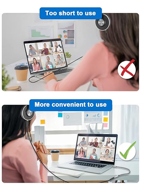 SOUNDFAM SOUNDFAM 3.5mm Headphone Extension Cable Male to Female Nylon Braided 3.3ft for Car Home Stereo Headphones Tablets Grey - View 7 of 8