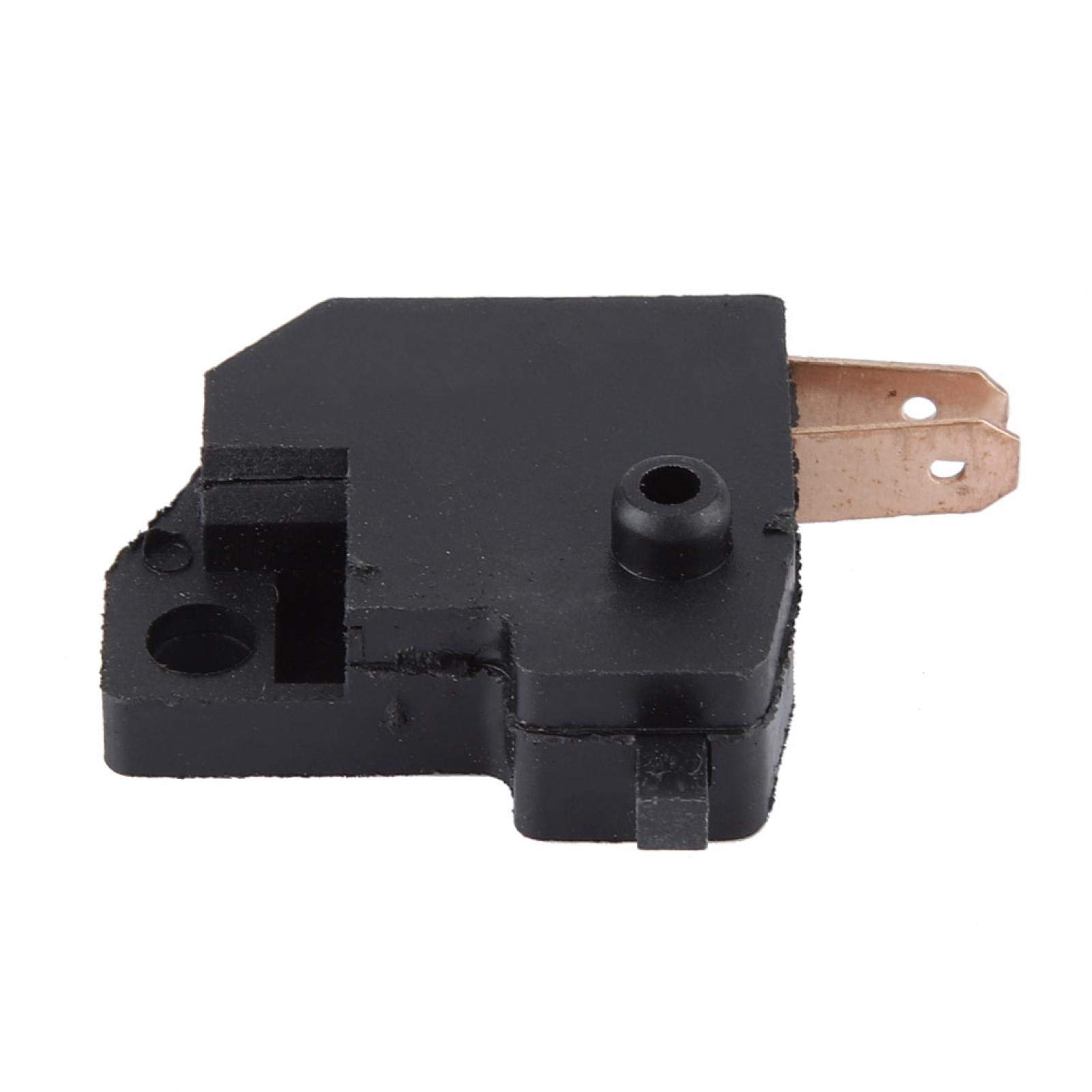 Aramox Brake Light Switch,Universal Motorcycle Right Brake Light Switch Black for for - View 4 of 7