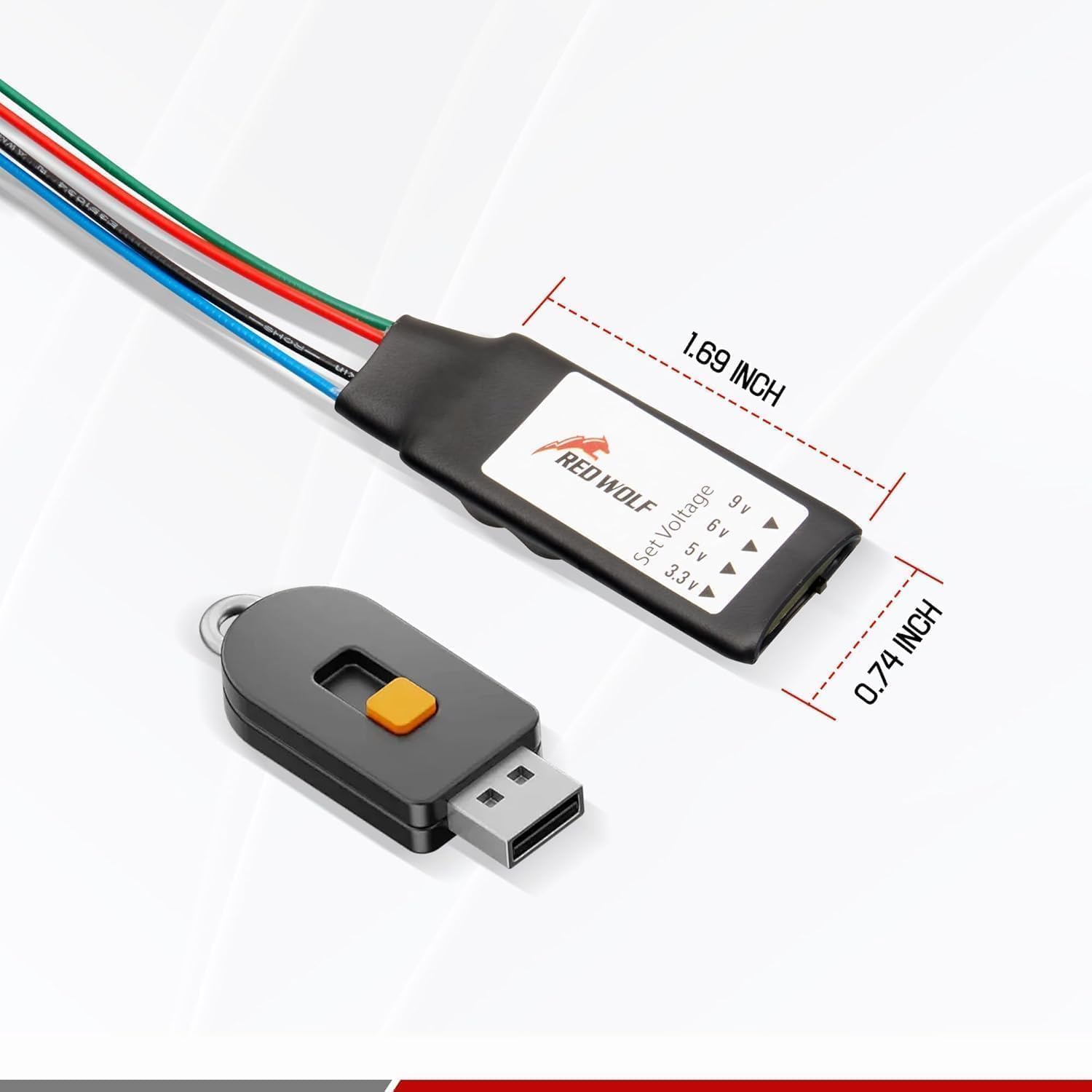 RED WOLF RED WOLF 16 Pin T-Harness for Aftermarket Radio Stereo Retain Factory OEM Reverse Camera for Select 2012-2013 Toyota Prius Camry, 2014-2015 Scion tC - View 6 of 8