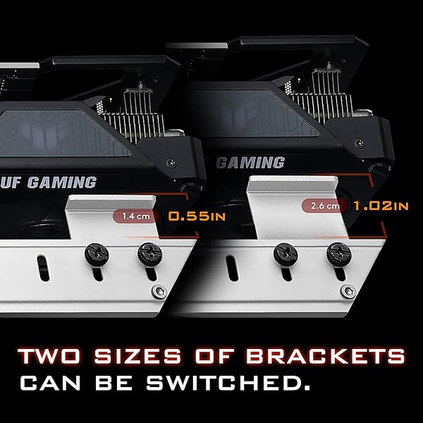 EZDIY-FAB EZDIY-FAB GPU Holder Brace for Graphics Card Support AMD6700 Nvidia 3090 Video Card Sag Prevention Bracket White - View 5 of 8