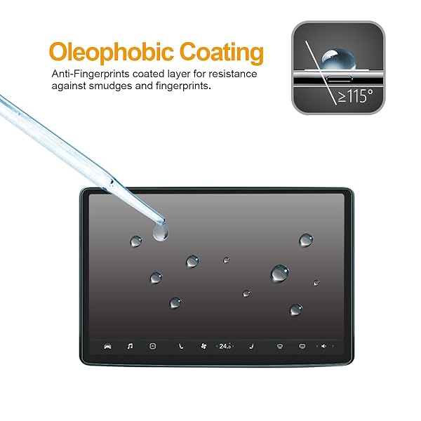 Supershieldz Supershieldz Tempered Glass Screen Protector for Tesla Model 3 and Model Y 15 inch Anti Scratch Bubble Free 033mm - View 6 of 6