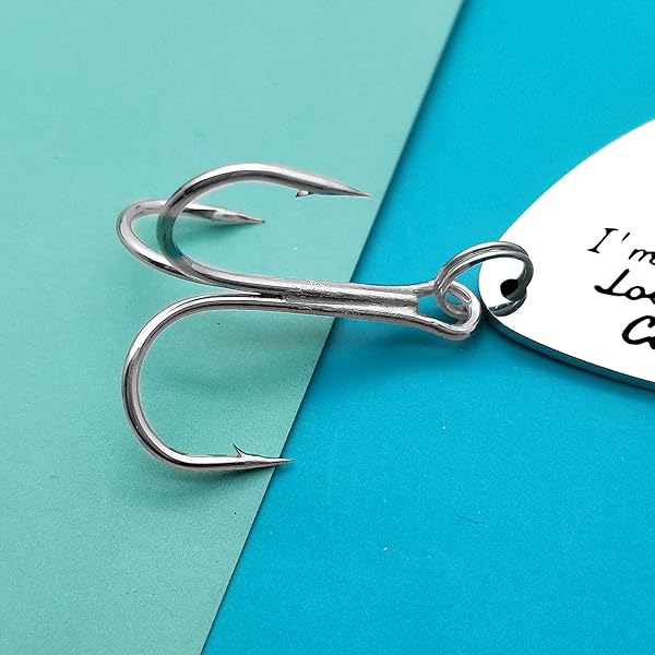 Dabihu 5 Years Anniversary Fishing Lure Gift for Him Her Perfect for Men Husband Boyfriend 5th Couple Anniversary Wedding Valentine's Day Birthday - View 4 of 8