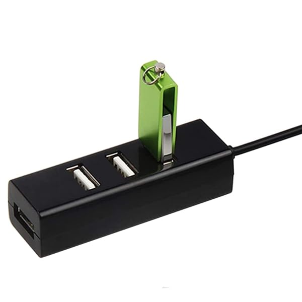 AYECEHI AYECEHI USB C to USB Hub 4 Port Adapter for MacBook Pro Chromebook XPS Galaxy S9 S8 and More USB Type C Devices Black - View 3 of 5