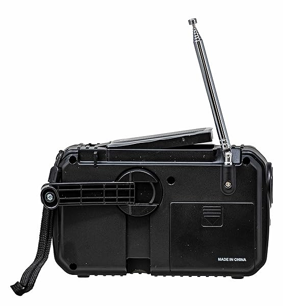 Kaito Buy Kaito Voyager ECO KA369 Emergency Radio: Solar, Crank, NOAA Alert, LED Flashlight & USB Charger - Perfect for Outdoor Safety! - View 5 of 8