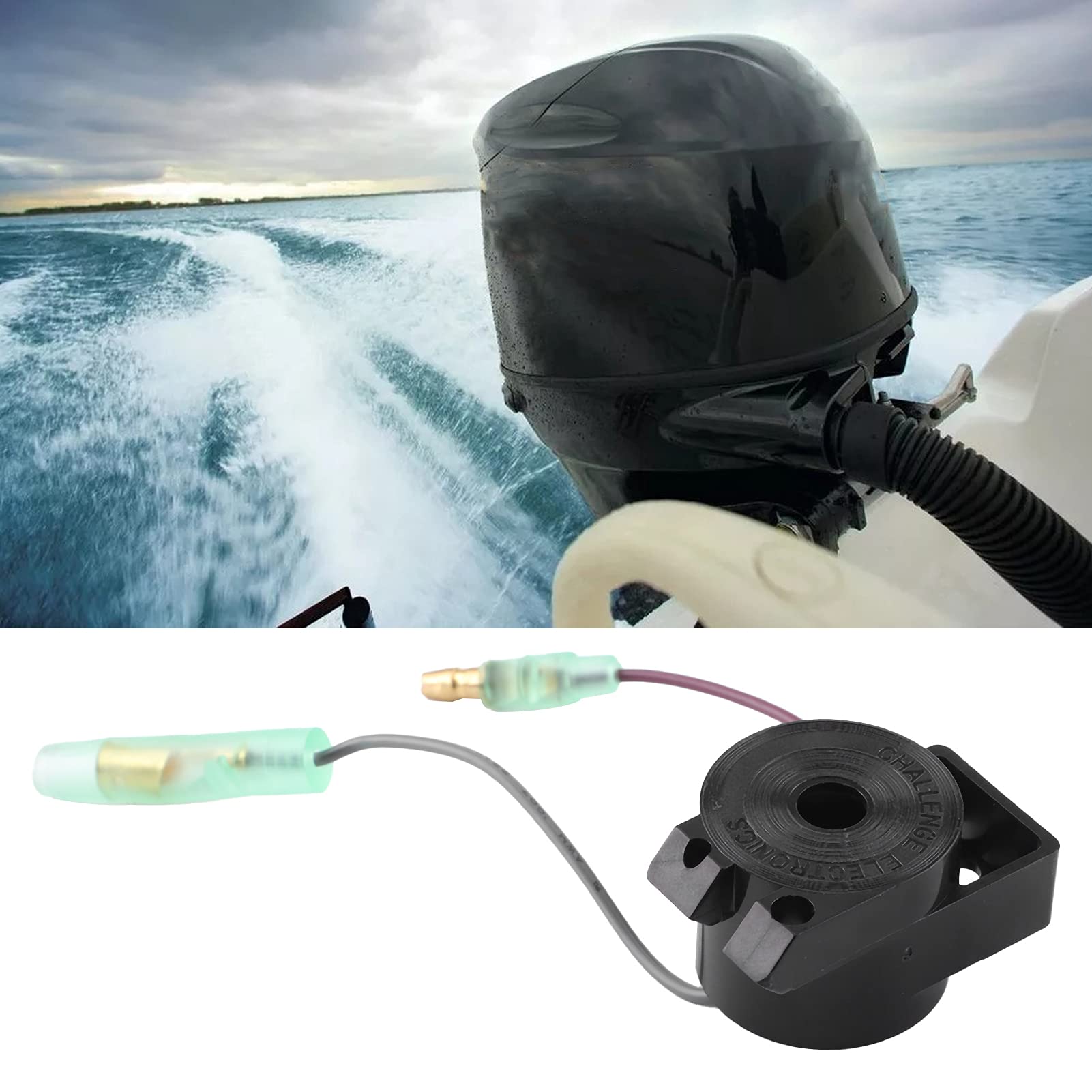 Fydun Audio Warn Alarm, Outboard Buzzer OE: Remote Control Box Outboard Engine Universal Single and Double Key Panel - View 2 of 9