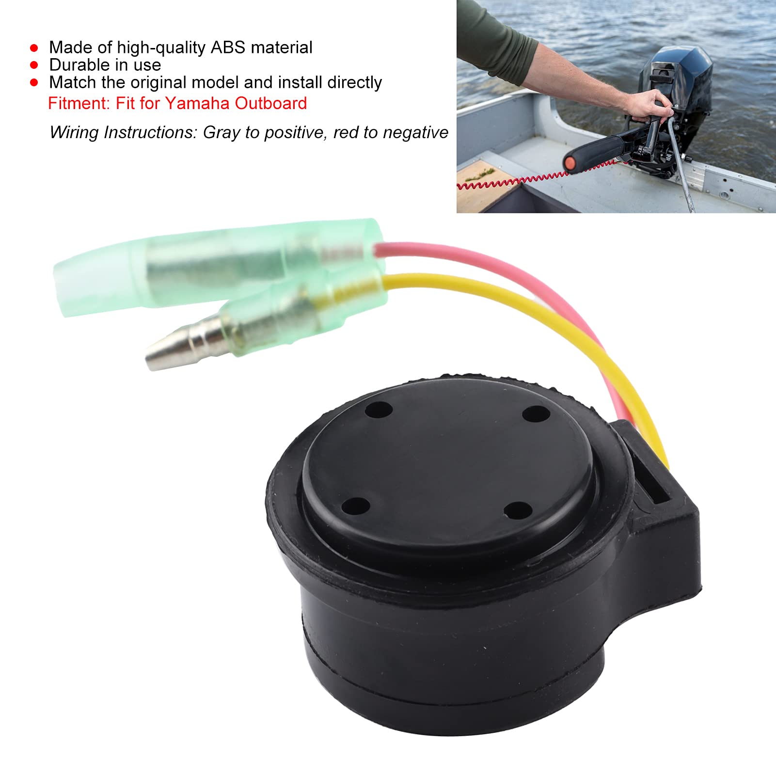 Fydun Fydun Warning Horn Buzzer Control Box OE: 703?83383?11 703?83383?10?00 Suitable for Outboard - View 5 of 9