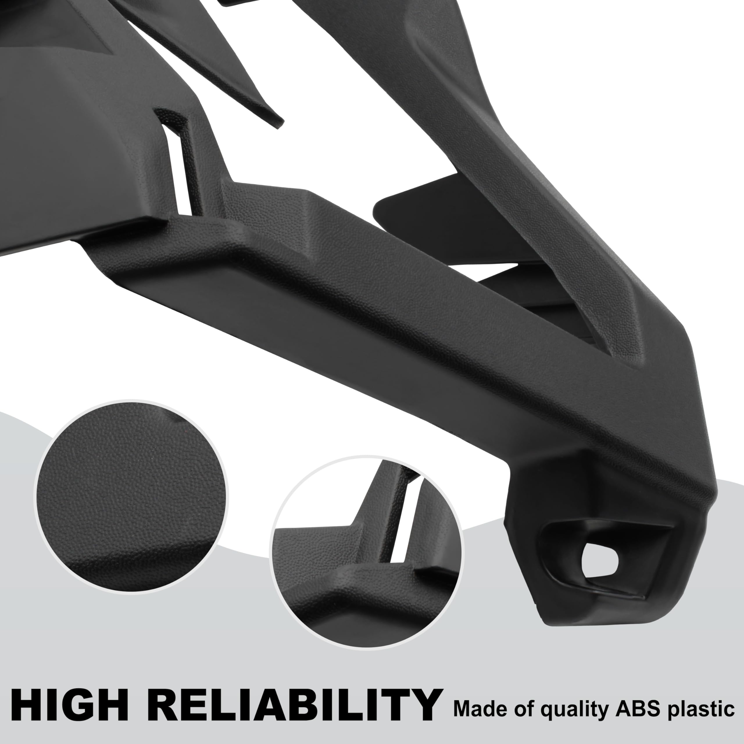 SAUTVS SAUTVS Right Passenger Side Tail light Cover, Rear Brake Stop Light TailLight Cover Bezel Panel for Can-Am Maverick X3 XDS XRS Max Turbo R 2017-2025 - View 3 of 8