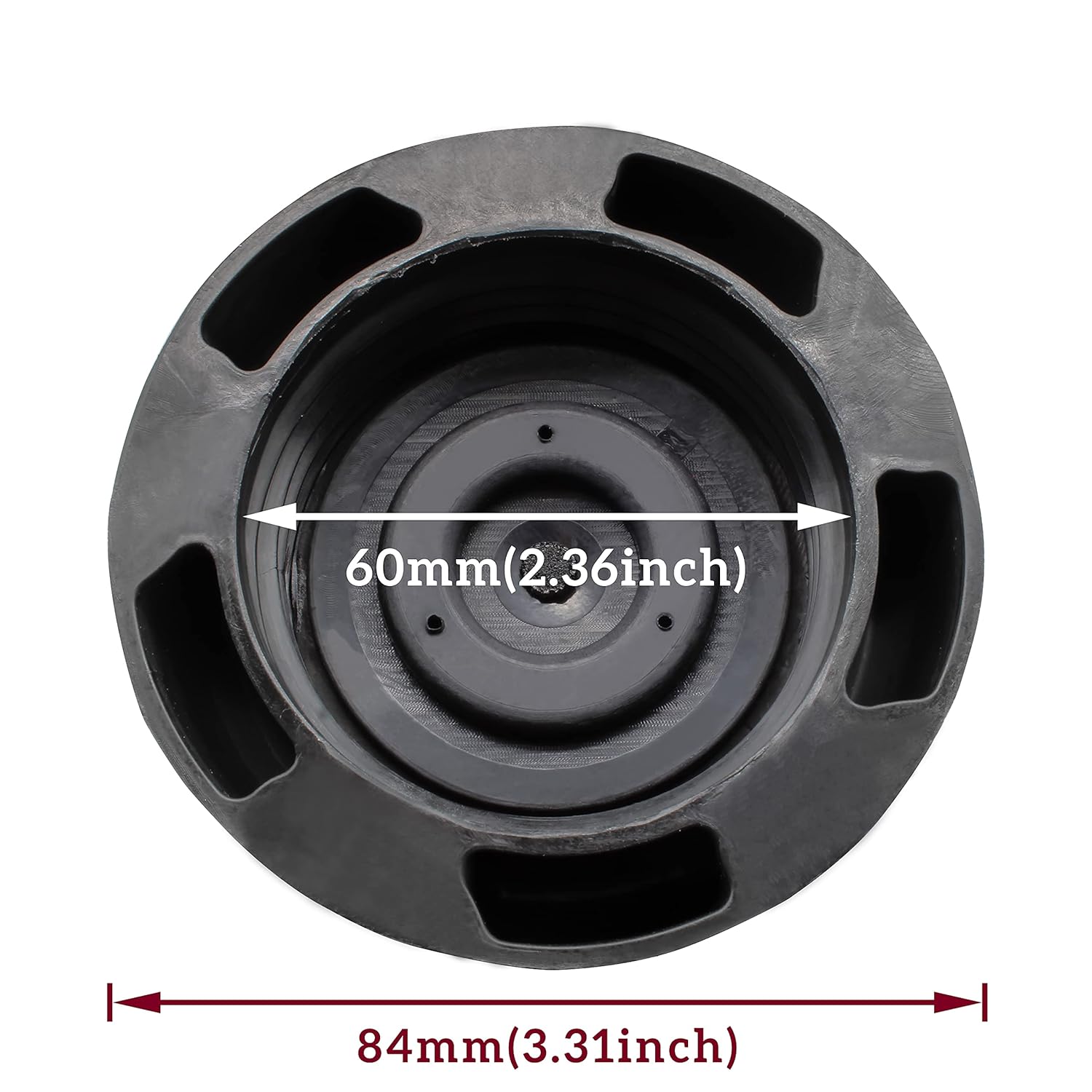 SAUTVS SAUTVS Gas Fuel Tank Cap for Polaris and Can Am ATV UTV, Gas Cap for Polaris Sportsman General Ranger RZR 800 900 1000 andCan-Am Maverick Defender - View 7 of 7