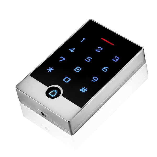toncont Security Door Access Control Keypad with ID Fobs Waterproof Zinc Alloy for Garage and Entry Gates - View 9 of 10