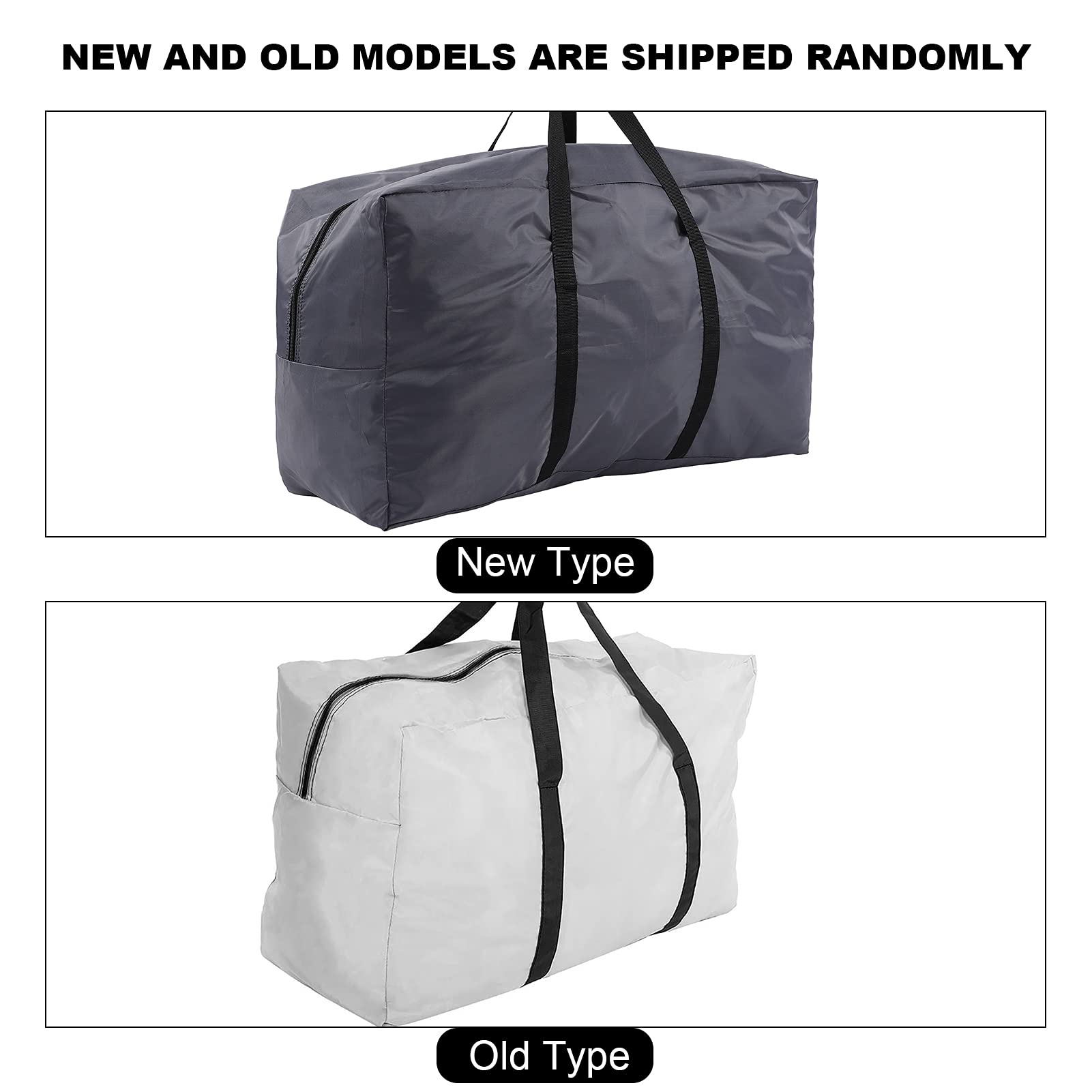 VGEBY VGEBY Inflatable Kayak Boat Bag, Large Foldable Storage Carry Bag for Kayak Boat Canoeing Sea Fishing Rafting Swimming Camping (Gray) - View 7 of 9