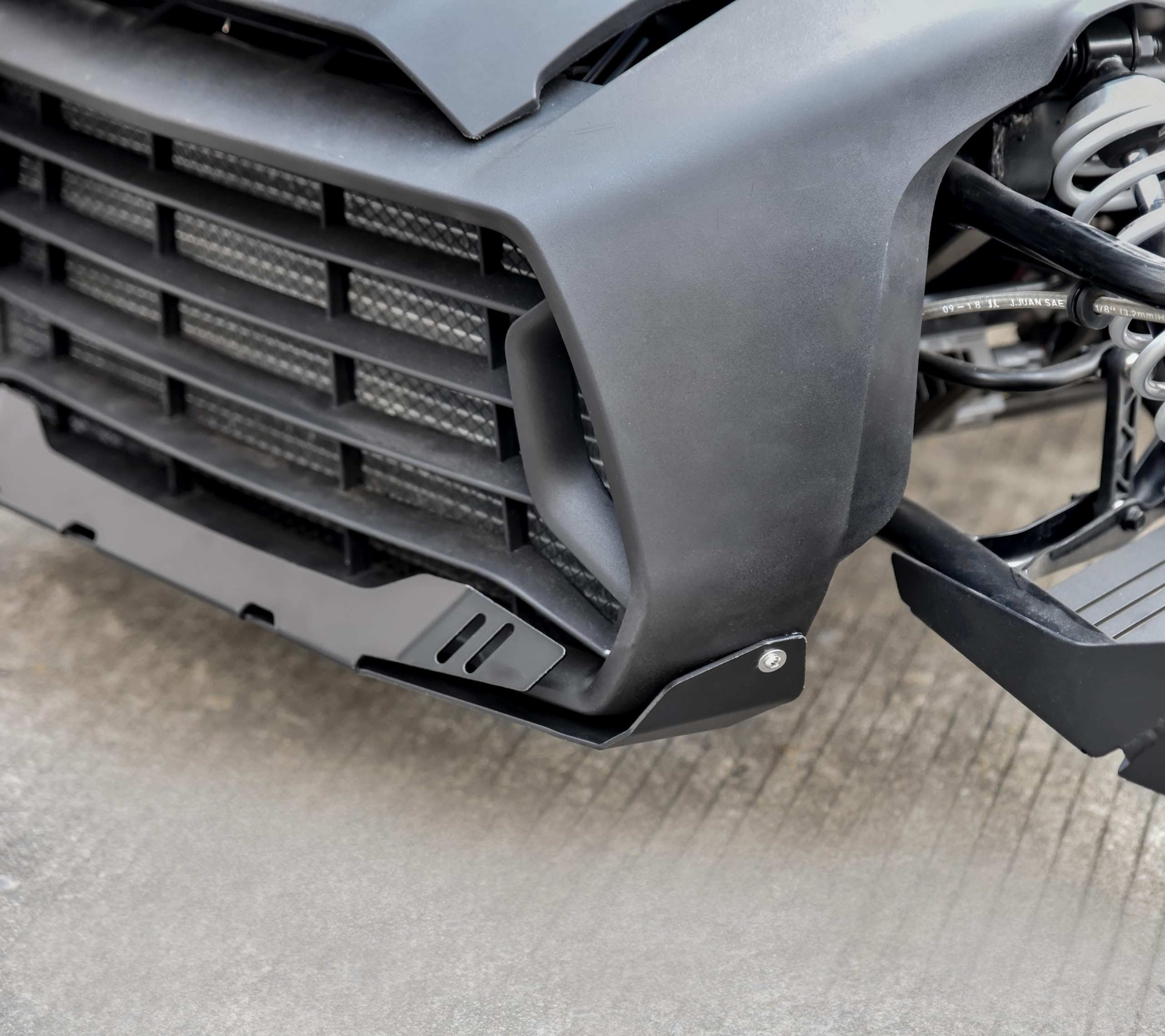 SAUTVS SAUTVS Aluminum Radiator Protector for Can-Am Ryker 600 900 Rally, Lower Protector Skid Plate Guard for Can Am Ryker All Models Accessories, OEM - View 5 of 7