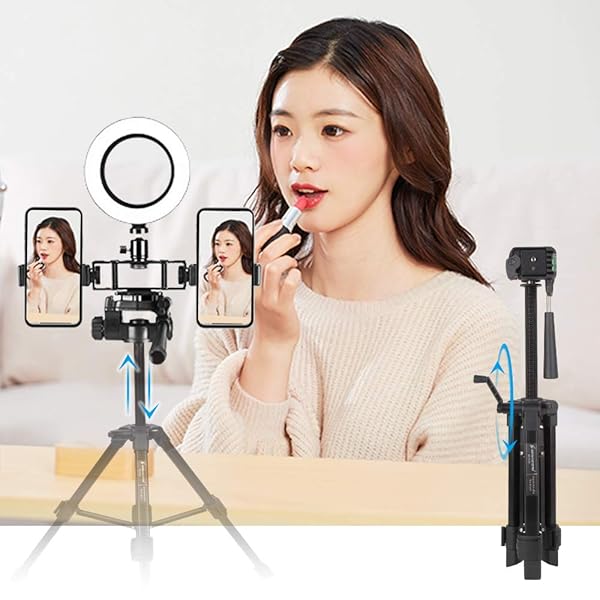 Besnfoto 70 Inch Lightweight Aluminum Tripod Monopod for DSLR Vlogging with Phone Mount and Carrying Bag by Besnfoto - View 7 of 7