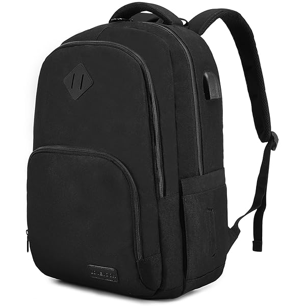 LOVEVOOK LOVEVOOK Black School Backpack for Women and Men Lightweight 15.6 Inch Laptop Compartment Bookbag for College and High School