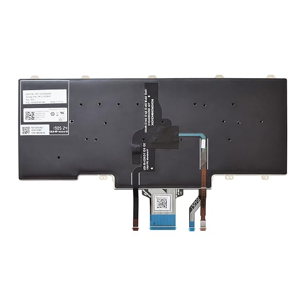 SUNMALL SUNMALL Backlit Keyboard Replacement for Dell Latitude E5450 E5470 E5480 E7450 E7470 E7480 14 5480 5488 5490 5491 7480 7490 US Layout USB - View 4 of 8