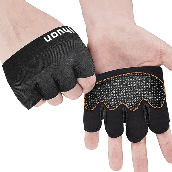 ihuan ihuan Weight Lifting Gym Gloves for Men & Women - Perfect for Weightlifting, Training & Fitness