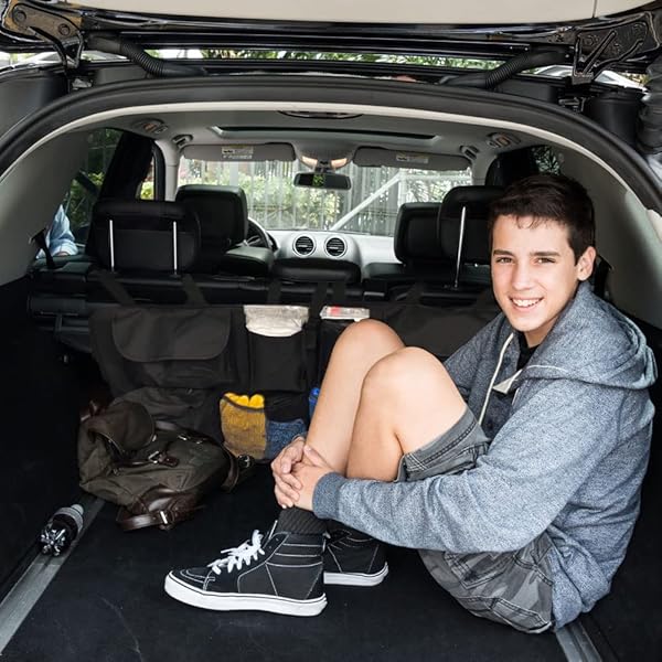 Tianle Waterproof Tianle Car Trunk Organizer & Backseat Hanging Storage for SUV, Truck, MPV - Collapsible with 4 Pockets - View 5 of 6