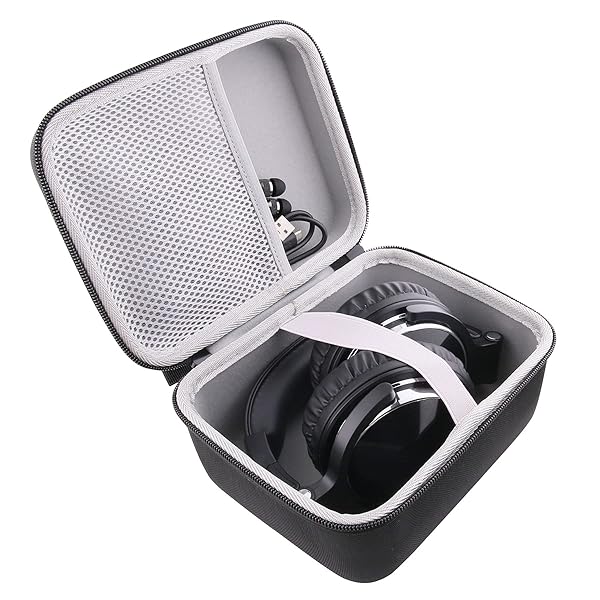 WERJIA WERJIA Hard Carrying Case for OneOdio Over Ear Headphones Durable Protection and Travel Friendly Design - View 5 of 7