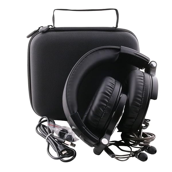 WERJIA WERJIA Hard Carrying Case for OneOdio Over Ear Headphones Durable Protection and Travel Friendly Design - View 7 of 7
