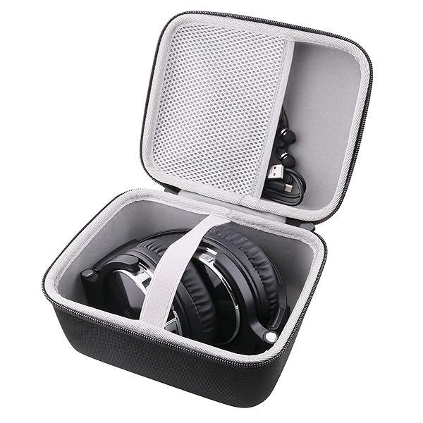 WERJIA WERJIA Hard Carrying Case for OneOdio Over Ear Headphones Durable Protection and Travel Friendly Design - View 2 of 7