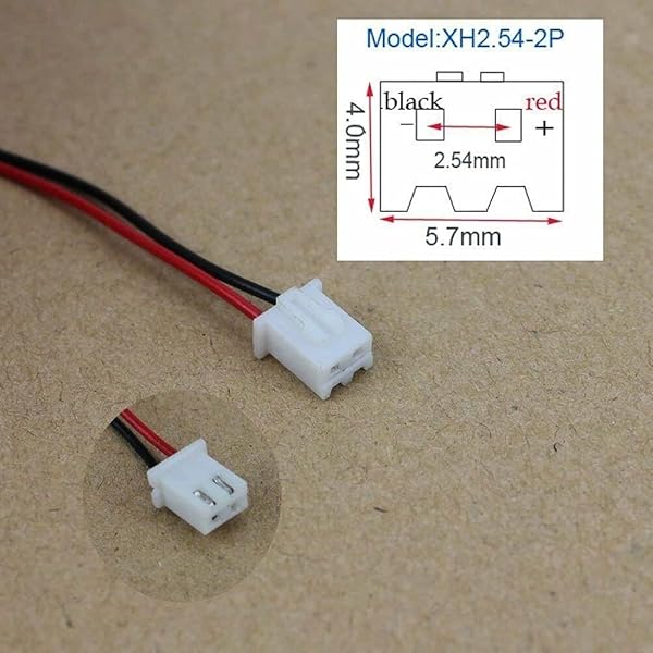 Yesvoo Yesvoo New Case Cooling Fan ADDA AD1224HB-Y51 120mm 2750RPM DC24V 0.25A 112CFM High Air Flow 2-Pin 2-Wire XHP-2 Plug - View 4 of 4